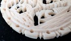 Vintage CARVED Celluloid Chinese Pendant Early Plastic Asian Scenic Design — photo 5
