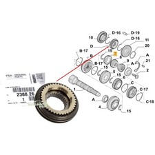 Boite de vitesse Peugeot BOXER