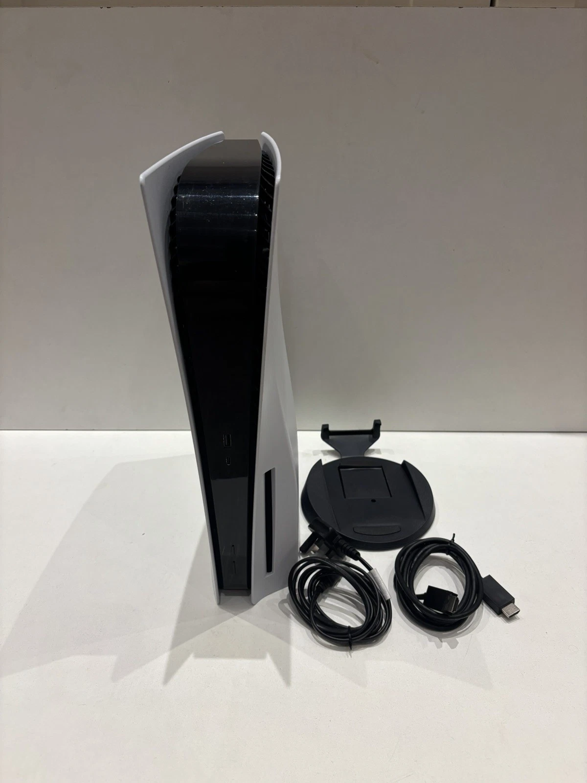 Serviced Sony PS5 Blu-Ray Disc Edition Console And Cables Only - White
