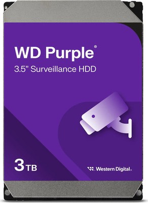 WD33PURZ WD Purple 3 TB Hard Drive - 3.5'' Internal - SATA (SATA/600)