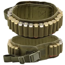 Tactical 12 or 20 Gauge Shotgun Shell Bandolier Shell Ammo Pouch Holder 30 Round