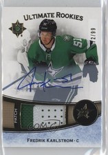 2022-23 Ultimate Collection Rookies 72/99 Fredrik Karlstrom #152 Patch Auto 0q5