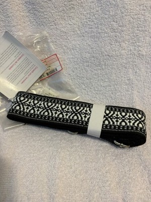*NIP* Thirty One Black Multi Crossbody Strap for Purses or Totes