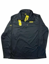 NWT DEWALT Jonesboro Men's Black 1/4 Zip Pullover Size Medium