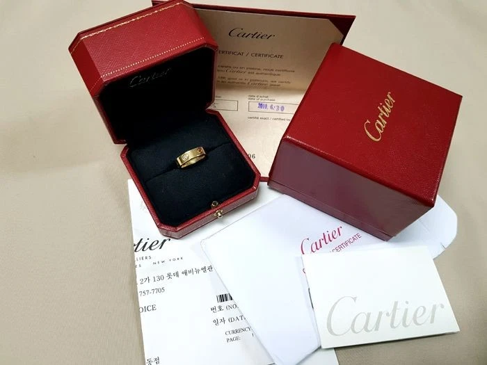 Anello Cartier 18K 3P Love 52 114228130