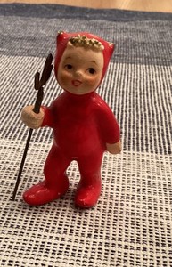 Vintage Devil Figurine | eBay