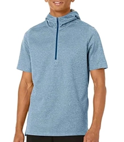 Under Armour Herren Athlete Recovery Kurzarm Sweatshirt mit Hoodie, Gr. XL - Bild 1 von 9