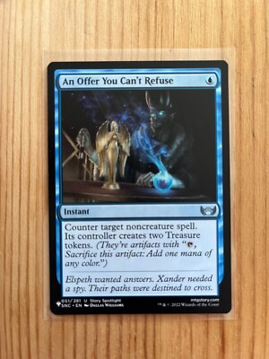 MTG Magic 1x An Offer You Can't Refuse (Streets of New Capenna - The List) M/NM