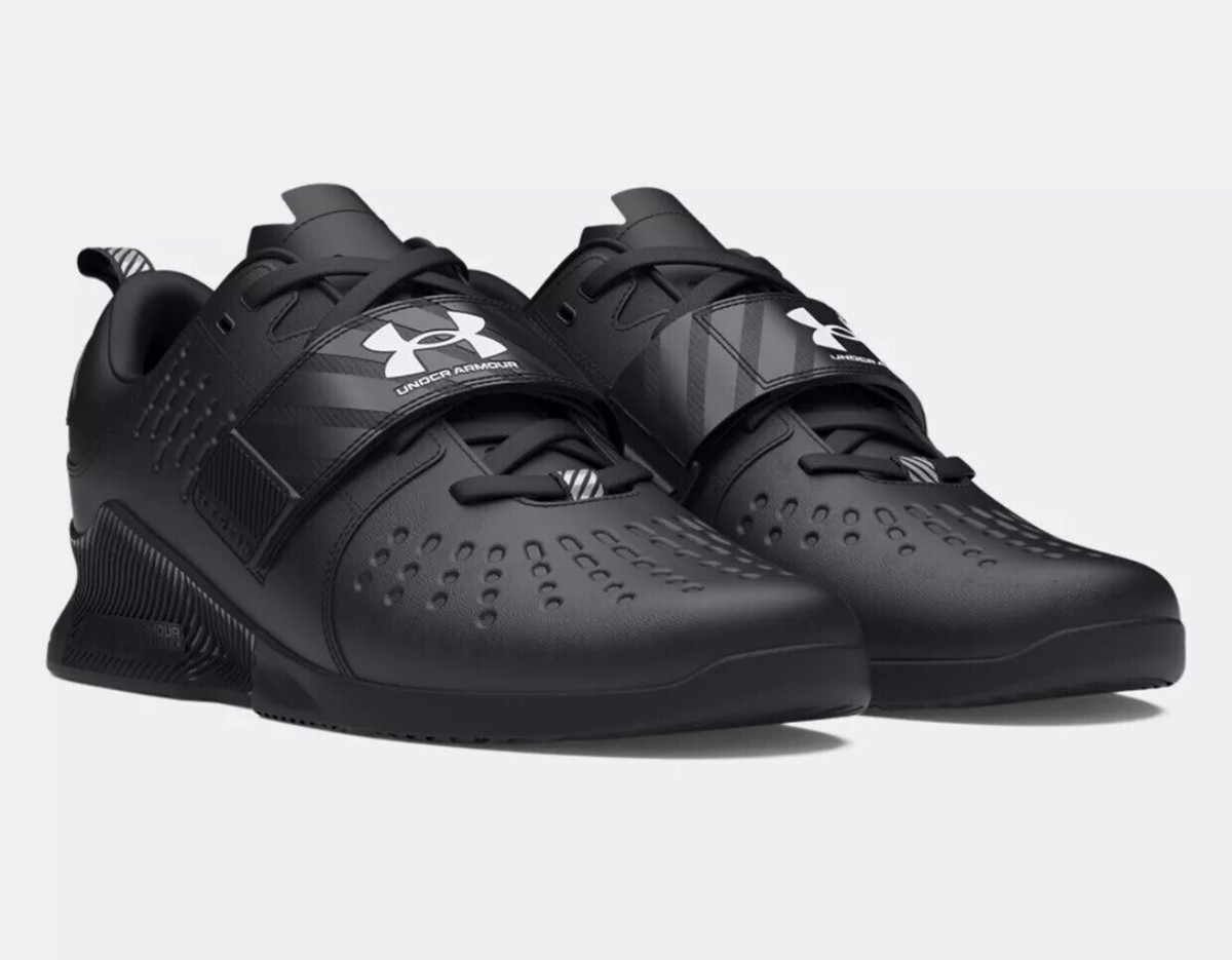 Under Armour Reign Lifter UA Black CrossTraining Shoes Men's Size