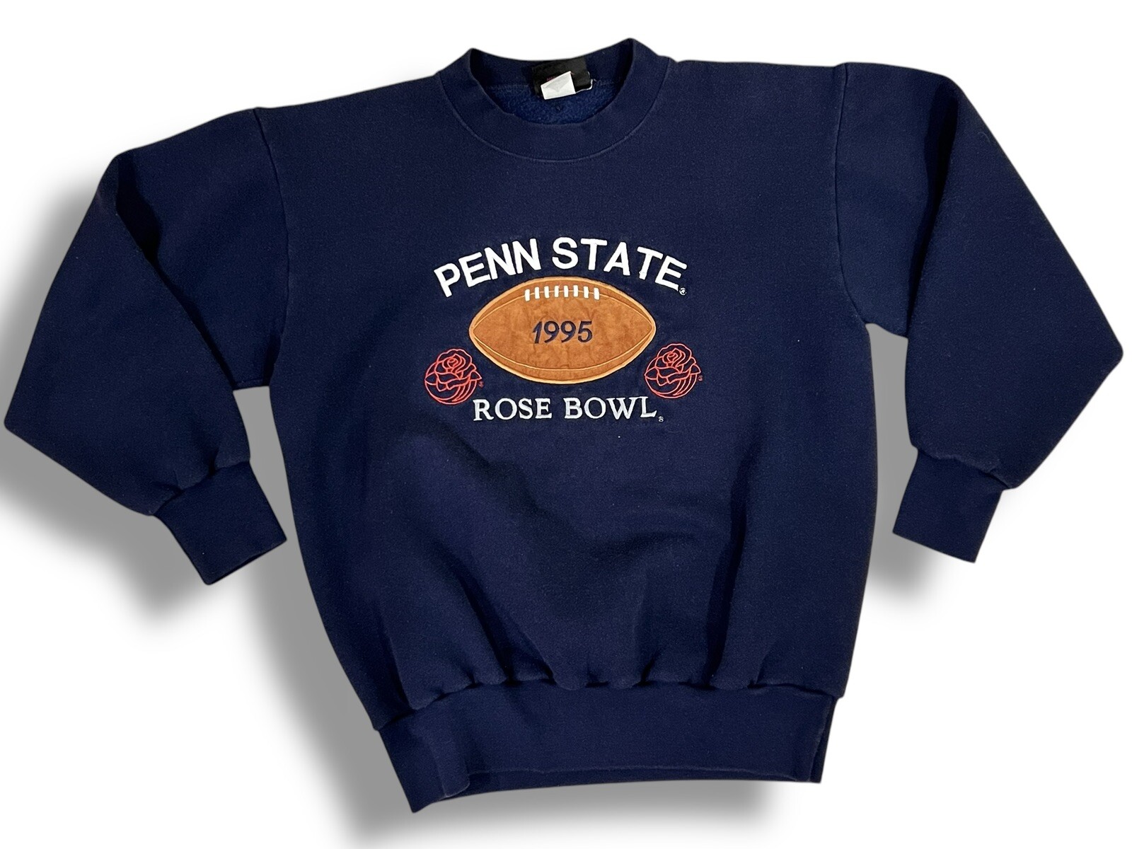 Vintage 90s Penn State Nittany Lions Rose Bowl Sweatshirt Large Made in USA