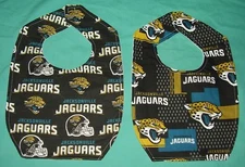 .NEW Handmade BABY CHILD BIB JACKSONVILLE JAGUARS FOOTBALL / SHIPPING DISCOUNTS
