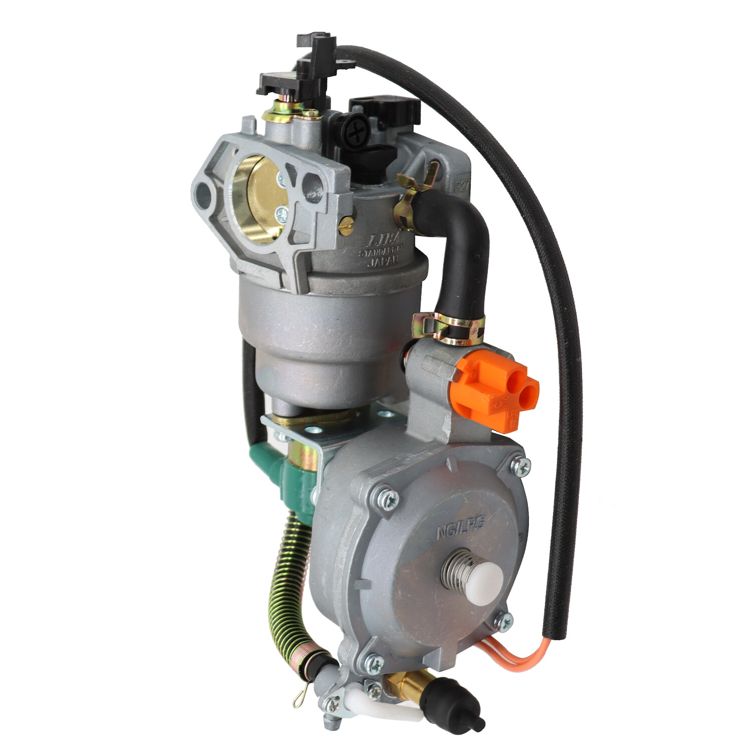 For Honda GX390 188F 5.5KW Manual Choke Dual Fuel Carburetor LPG