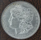 1898 Morgan Silver Dollar AU US Mint $1 Coin Philadelphia Mint