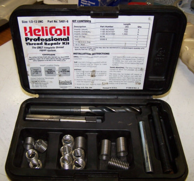   NEW HELICOIL SIZE 1/2-13 PROFESSIONAL THREAD REPAIR KIT 5401-8