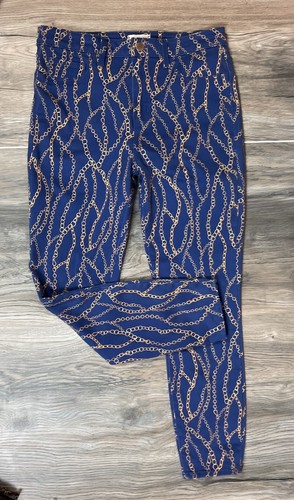 L’ AGENCE WOMENS ROYAL CHAIN LINK HIGH RISE SKINNY CROP JEANS SZ 29 L24.5 EUC - Picture 4 of 10