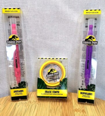 Make-Up Profusion Jurassic Park Lot-Neon Eye Liner&Stamp Duo, &Highlighter