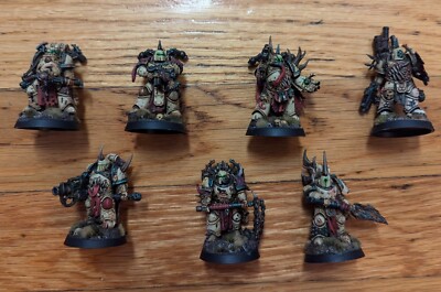 Death guard - Plague Marines Chaos - Pro Painted Warhammer 40k  Kill Team 