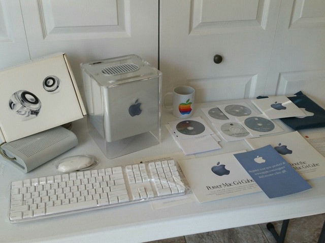 MINT Original Apple Power Macintosh G4 Cube Upgraded DUAL CPU + SSD