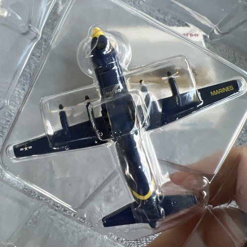 Blue Angels C-130 Hercules Diecast 1/500 Airplane Herpa Model Aviation Navy - Picture 7 of 19