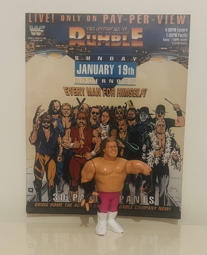 WWF WWE Hasbro Wrestling Figure. Series 1: Brutus ...