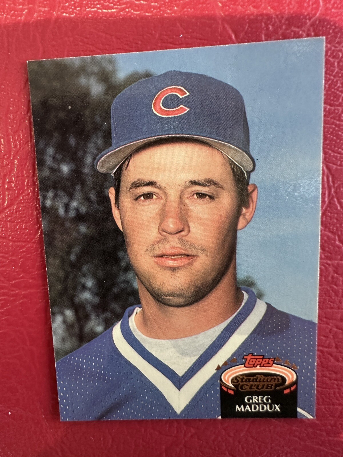 Greg Maddux 1992 Stadium Club East Coast National #665 HOF Chicago Cubs NM-MINT