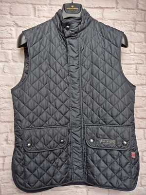 Clothing Belstaff Gilet Mens Uk Belstaff Icon Navy Blue Gilet Mens