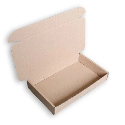 475er Pack Wellpappenschachtel FEFCO 0427 - 190x120x30mm Versandkarton/Maxibrief