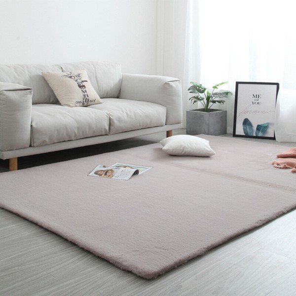 Sofá Alfombra Dormitorio Manta Pelo Imitación Felpa Suelo Alfombra Salón