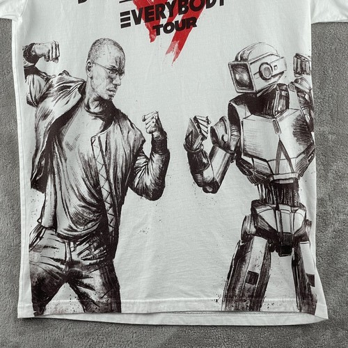 The Bobby Tarantino vs Everybody Tour Logic NF Kyle T-Shirt White Medium - Picture 4 of 11