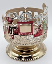 Bath & Body Works Candle Holder Christmas Train Pedestal