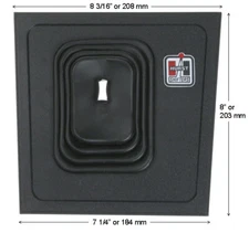 Console Trim Bezel & Boot from Hurst shifter stick kit for 1987-1993 Mustang