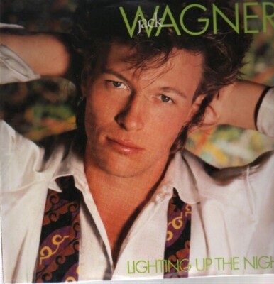 Jack Wagner Lighting Up The Night NEAR MINT Qwest Records Vinyl LP