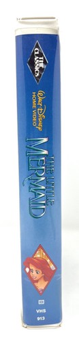 Die kleine Meerjungfrau Original VHS Disney Black Diamond BANNED Cover Art Work - Bild 4 von 6