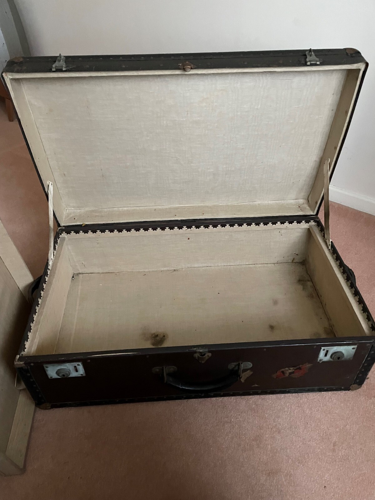 Antique Vintage Travel Trunk. eBay