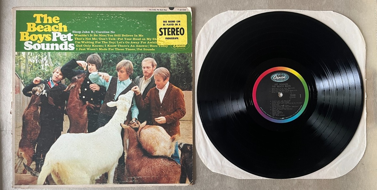 UKレコード　The Beach Boys Pet Sounds ST-2458 The Beach Boys – Pet Sounds – Vinyl (Scranton Pressing, LP