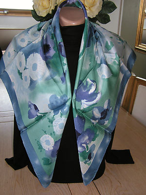 Foulard/Carré/Chale★En soie 100% - 47 g★Silk Scarf