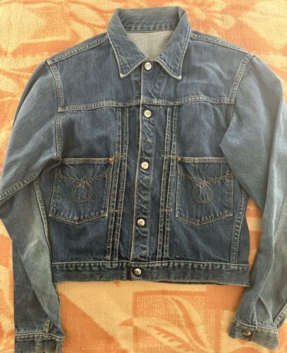 Vintage 1950s Montgomery Ward 101 Denim Jacket - Afbeelding 1 van 6