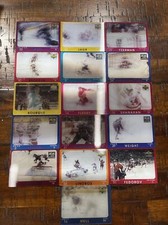 97-98 Hockey Upper Deck Diamond Vision Holograms Set Of 16