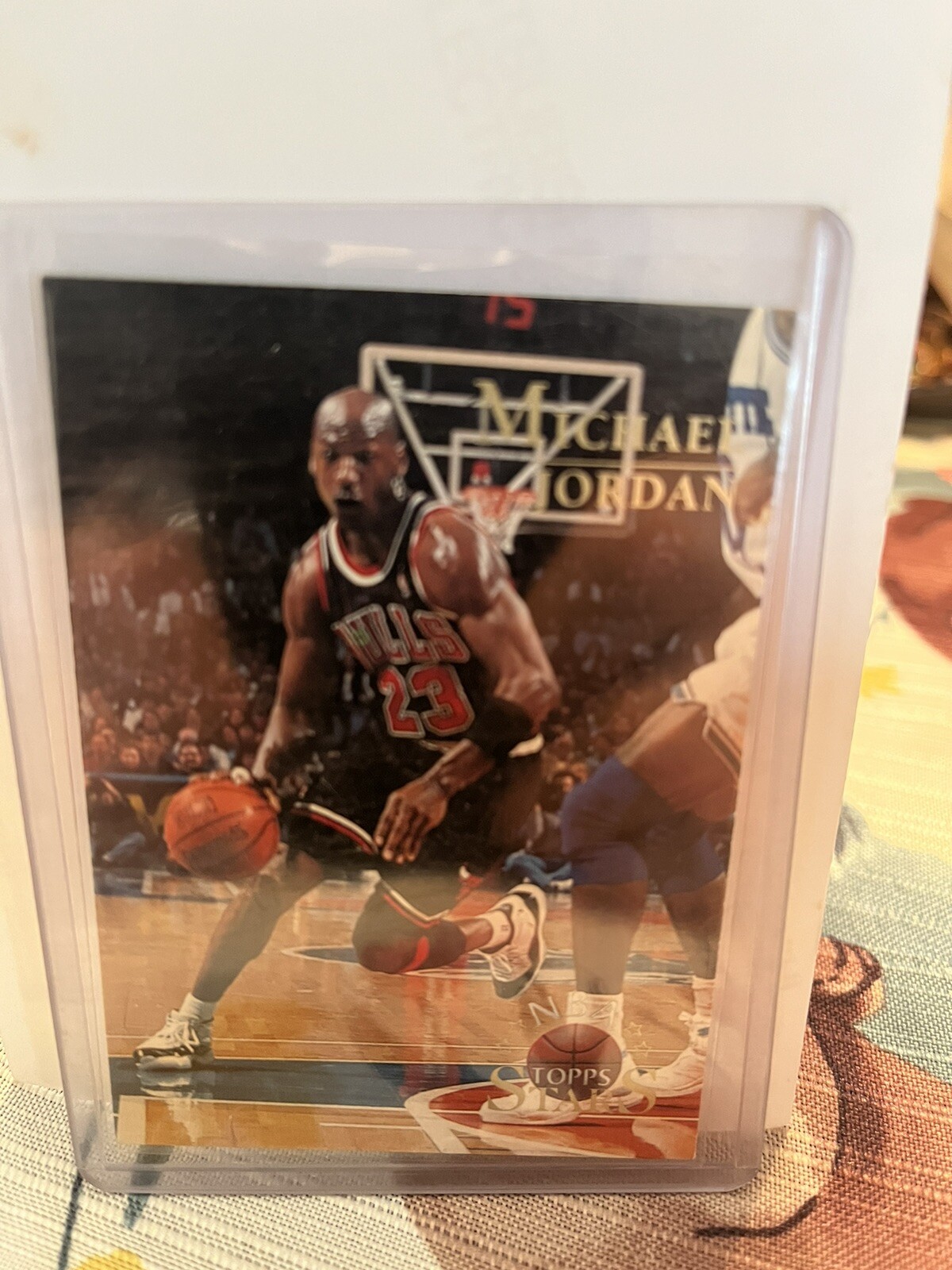 1996-97 Topps NBA Topps Stars finest #124 Michael Jordan