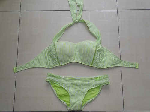 SEAFOLLY Bandeau Bikini Set - Grün Größe 12 - DE 38 Neuwertig - Bild 4 von 4