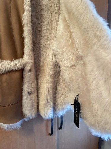 Designer Sheepskin Coat - Picture 2 of 5