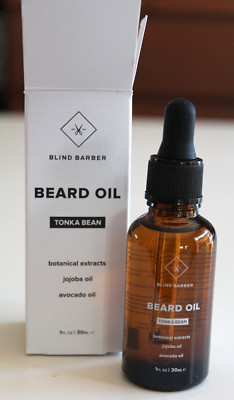 Blind Barber Bryce Harper Beard Oil, Tonka Bean, NIB