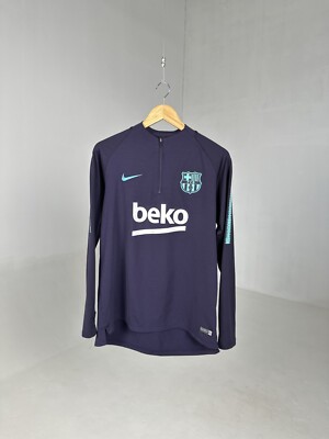 FC Barcelona 長袖シャツ Mサイズ FC Barcelona training sweatshirt 24/25 - Dri-Fit ADV – Barça