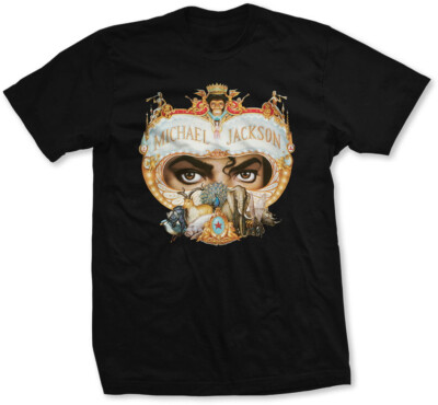 Michael Jackson T-Shirt Dangerous schwarz OFFICIAL