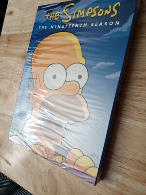 The Simpsons Nineteenth Season 19 DVD Brand New Sealed rare clear