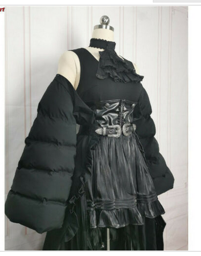 Final Fantasy XIV FF14 Gaia Disfraz Cosplay Oscuro Psíquico Negro Uniforme de Combate - Imagen 1 de 7