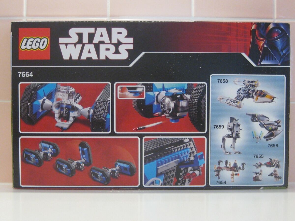 Lego Star Wars 7664 TIE Crawler Very Rare Sealed Box Great Lego Star Wars 7664 TIE Crawler Very Rare Sealed Box Great