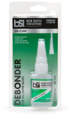UN-CURE Super Glue Debonder 1 oz Clear - Bob Smith Industries