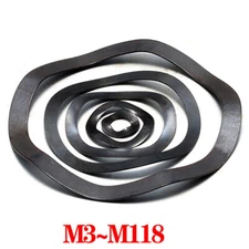 65 Manganese Steel Wave Wavy Spring Crinkle Washers Metric M3 M4 M5 M6 M8 ~ M110