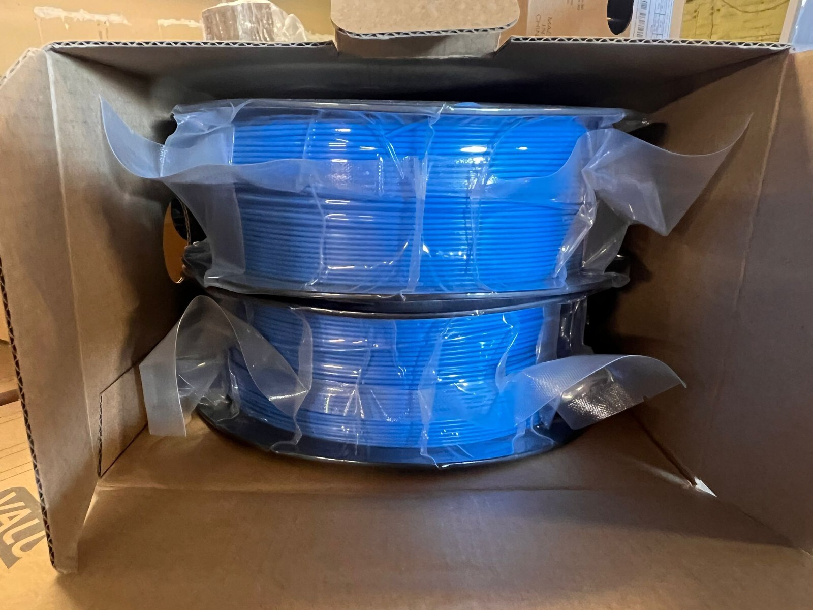 Official Creality 3D Printer Blue Filament, Ender PLA Filament 1.75mm (2 Pack) image 3